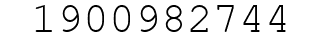Number 1900982744.