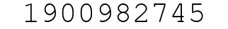 Number 1900982745.
