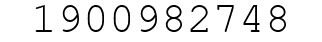 Number 1900982748.
