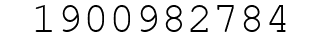 Number 1900982784.