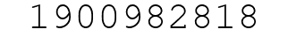 Number 1900982818.