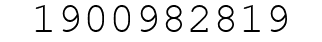 Number 1900982819.