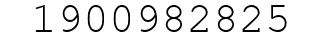 Number 1900982825.