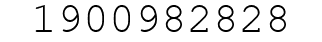 Number 1900982828.