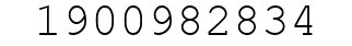 Number 1900982834.