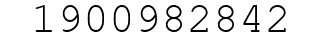 Number 1900982842.