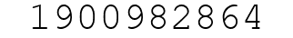 Number 1900982864.