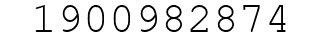 Number 1900982874.