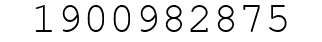Number 1900982875.