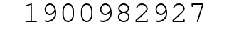 Number 1900982927.