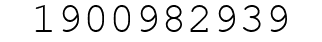 Number 1900982939.