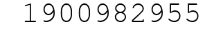 Number 1900982955.
