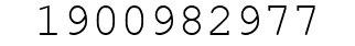 Number 1900982977.