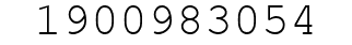 Number 1900983054.