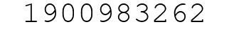 Number 1900983262.