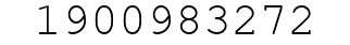 Number 1900983272.