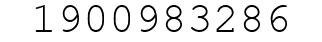 Number 1900983286.