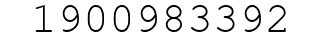 Number 1900983392.