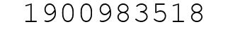 Number 1900983518.