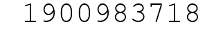 Number 1900983718.