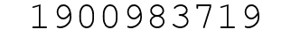 Number 1900983719.
