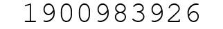 Number 1900983926.
