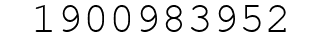Number 1900983952.
