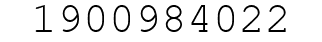 Number 1900984022.