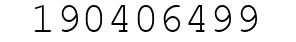 Number 190406499.