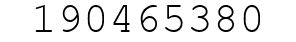 Number 190465380.