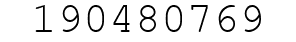Number 190480769.