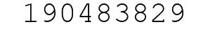 Number 190483829.