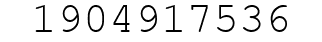 Number 1904917536.