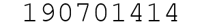 Number 190701414.