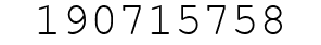 Number 190715758.