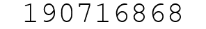 Number 190716868.