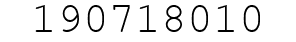 Number 190718010.