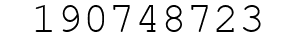 Number 190748723.