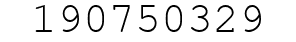Number 190750329.