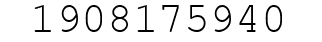 Number 1908175940.