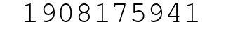 Number 1908175941.