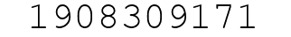 Number 1908309171.