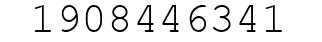 Number 1908446341.