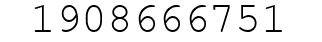 Number 1908666751.