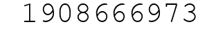 Number 1908666973.