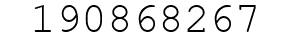 Number 190868267.