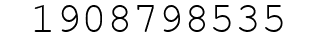 Number 1908798535.