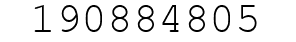 Number 190884805.
