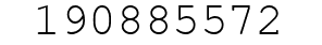Number 190885572.