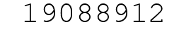 Number 19088912.